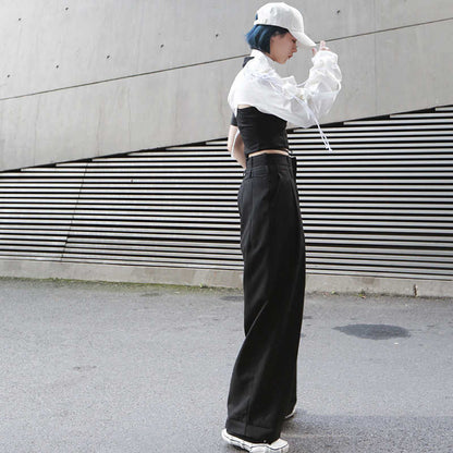 One sleeve jacket with buckle and ribbons - SD-style-shop