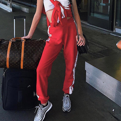 Side striped sweatpants - SD-style-shop
