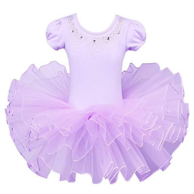 Purple Ballet leotard with tutu - SD-style-shop