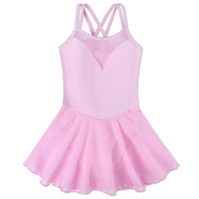 Sleeveless Ballet leotard with skirt - SD-style-shop