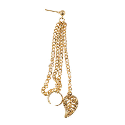 Leaf shape Tassel Earring - SD-style-shop