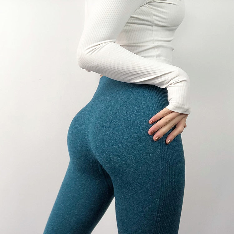 High Waist Seamless Yoga Leggings - SD-style-shop