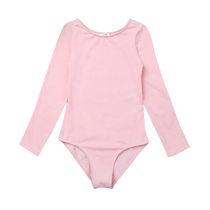 Longsleeve Ballet Leotard with Tied Skirt - SD-style-shop