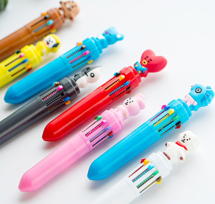 BT21 Pen 10 color - SD-style-shop