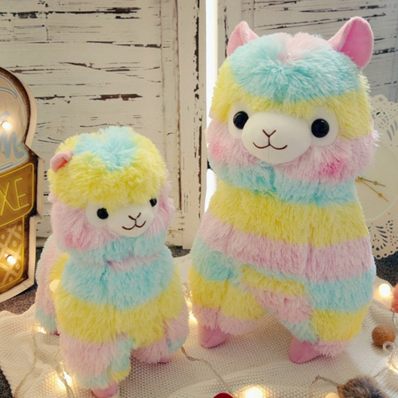 Rainbow Alpaca Plush Toy - SD-style-shop