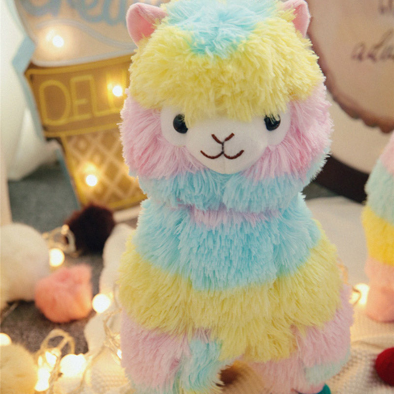 Rainbow Alpaca Plush Toy - SD-style-shop