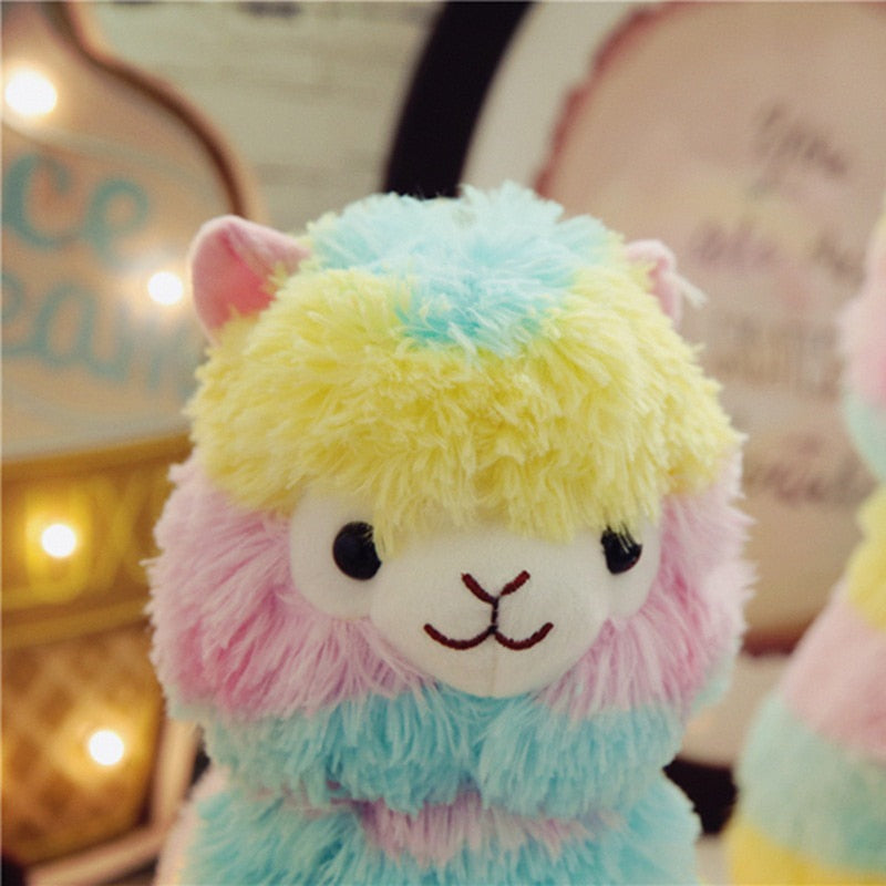 Rainbow Alpaca Plush Toy - SD-style-shop