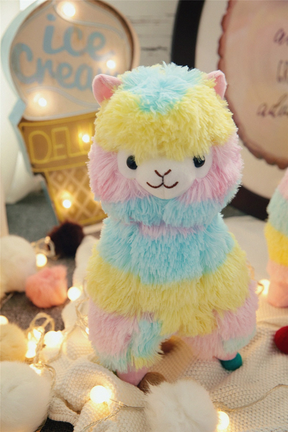 Rainbow Alpaca Plush Toy - SD-style-shop