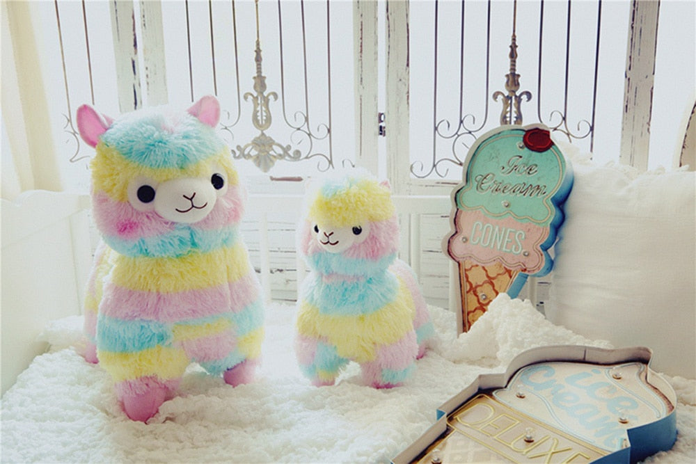 Rainbow Alpaca Plush Toy - SD-style-shop