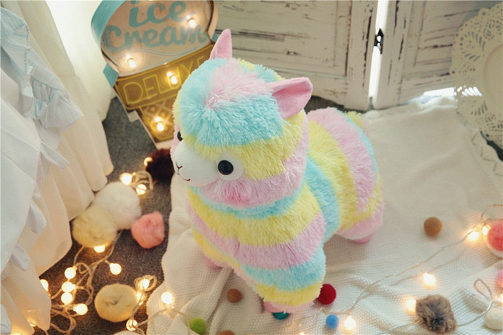 Rainbow Alpaca Plush Toy - SD-style-shop