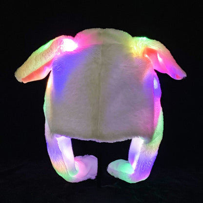 Animal Hat with Moving Plush Ears with light - SD-style-shop