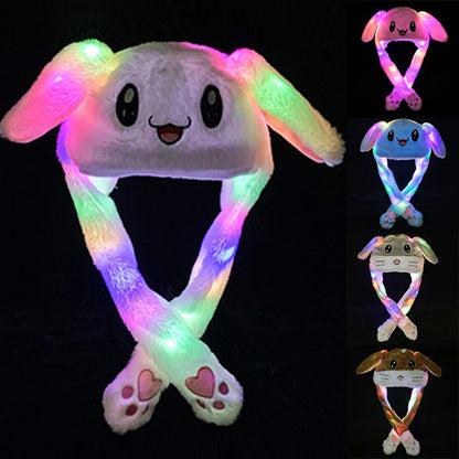 Animal Hat with Moving Plush Ears with light - SD-style-shop
