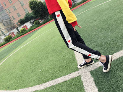 Harajuku pants with hearts - SD-style-shop