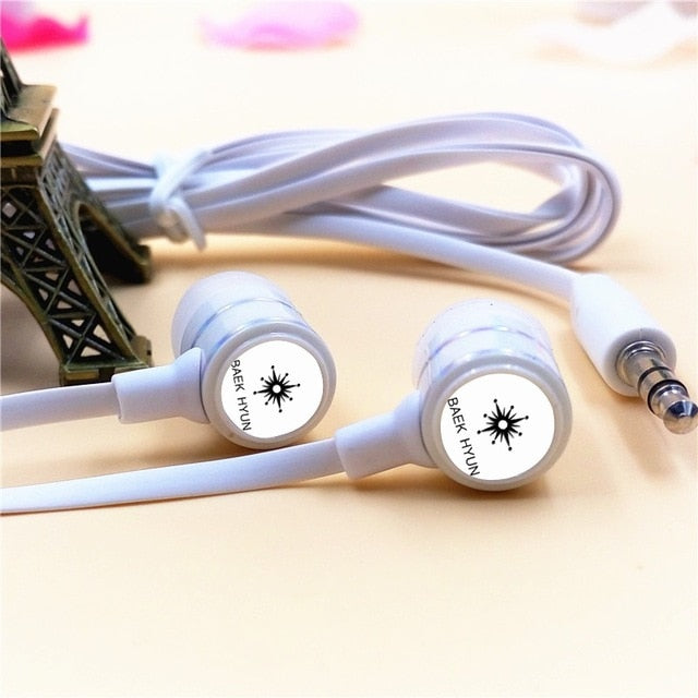 EXO In-ear Earphones 3.5mm Stereo Earbuds Phone Game Headsets for Iphone Samsung MP3 - SD-style-shop