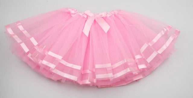 Rainbow Tutu Skirt For Girls.  Pettiskirts Princess Girl Dance Wear - SD-style-shop