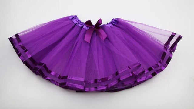 Rainbow Tutu Skirt For Girls.  Pettiskirts Princess Girl Dance Wear - SD-style-shop