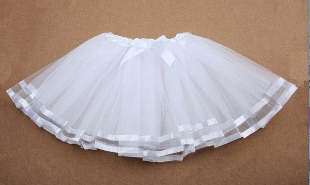 Rainbow Tutu Skirt For Girls.  Pettiskirts Princess Girl Dance Wear - SD-style-shop