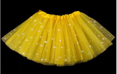 Tutu skirt with glitter stars for Kids Dance Pettiskirt Children - SD-style-shop