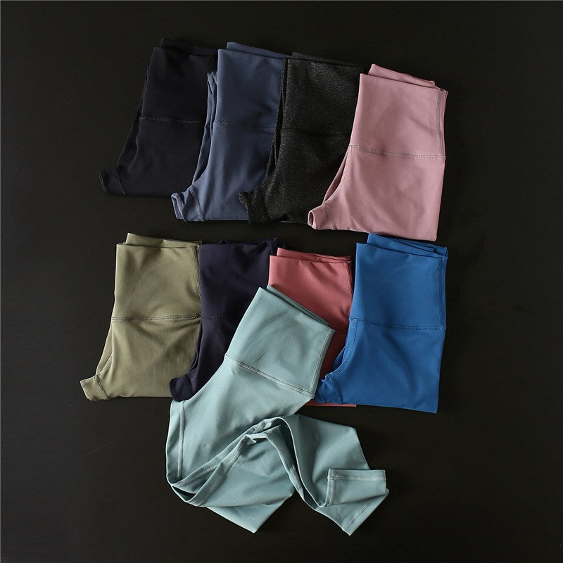 High waist Leggings solid colors - SD-style-shop