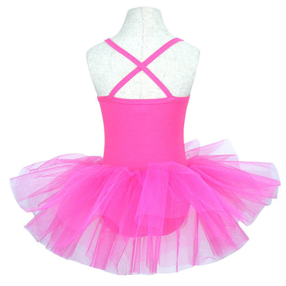 Ballet leotard with tutu and glitters. - SD-style-shop
