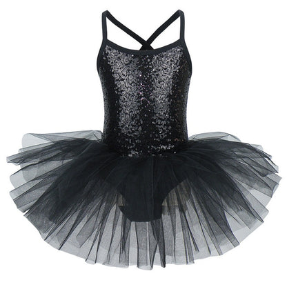 Ballet leotard with tutu and glitters. - SD-style-shop