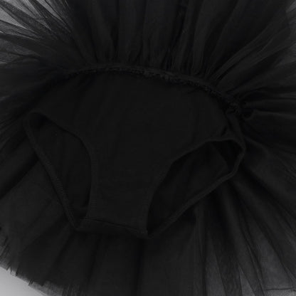 Girls Ballet tutu leotard with mesh top Mesh - SD-style-shop