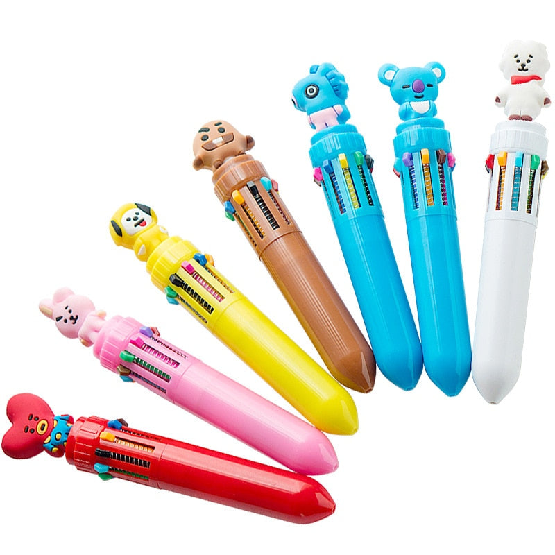 BT21 Pen 10 color - SD-style-shop