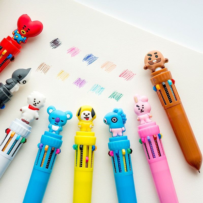 BT21 Pen 10 color - SD-style-shop