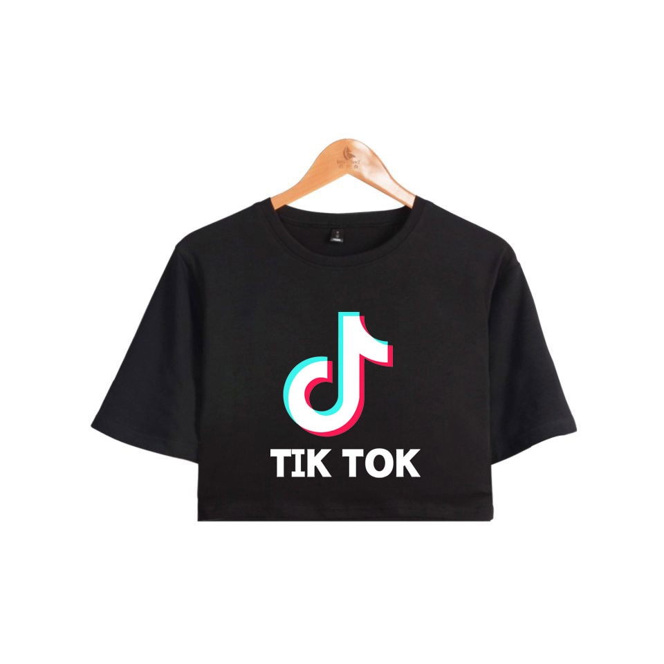 Tiktok croptop cropped tshirt - SD-style-shop