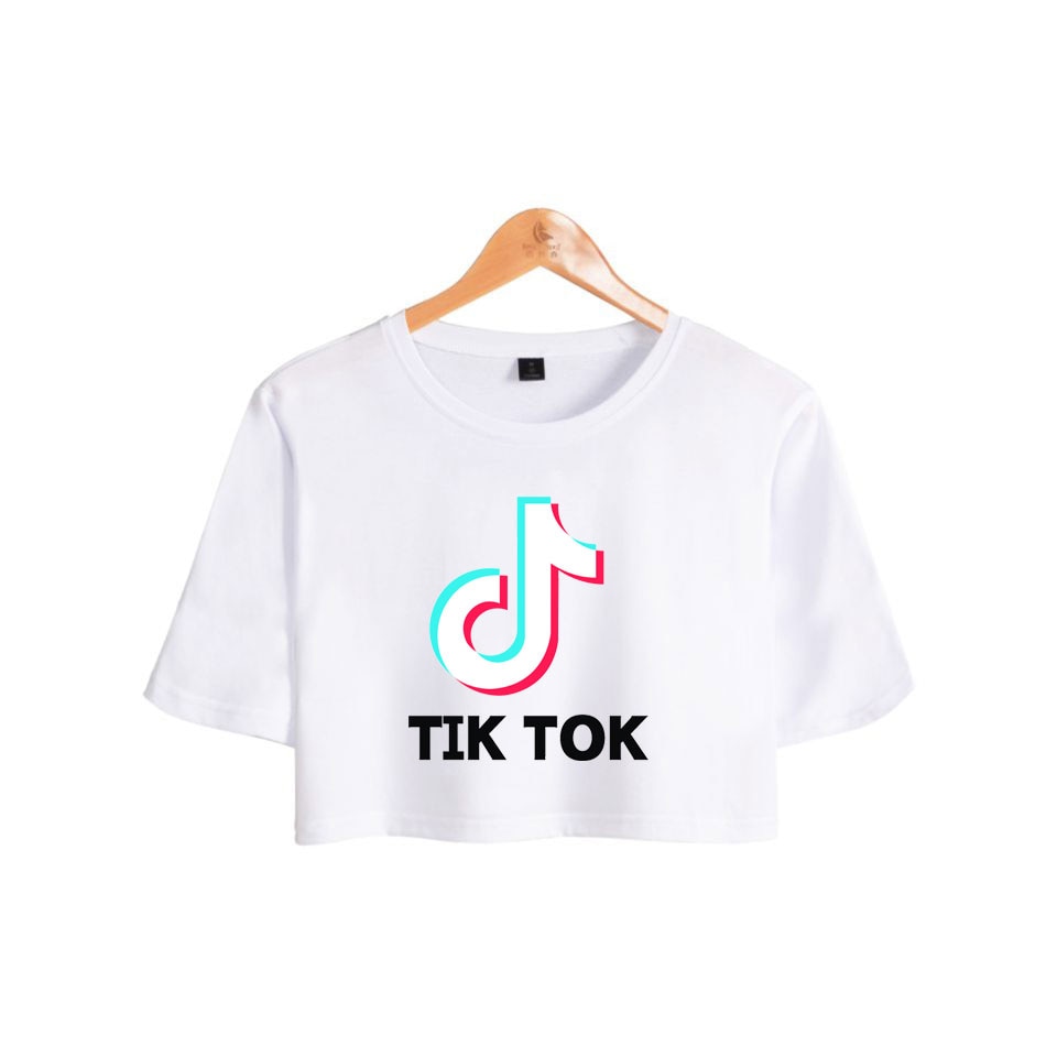 Tiktok croptop cropped tshirt - SD-style-shop