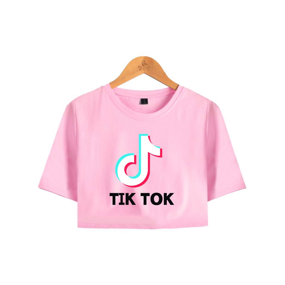 Tiktok croptop cropped tshirt - SD-style-shop