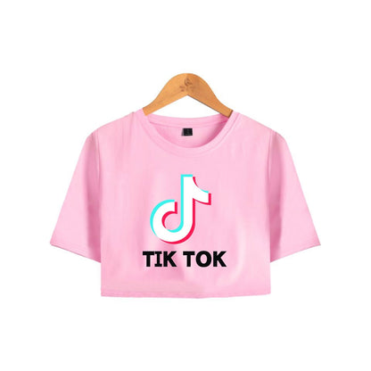 Tiktok croptop cropped tshirt - SD-style-shop