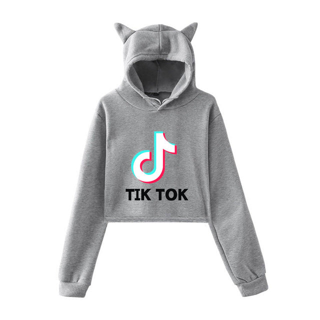 TikTok Cat Crop Top - SD-style-shop