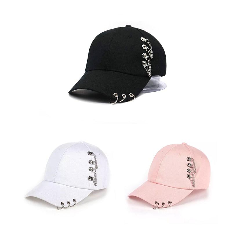 KPOP Cap with Rings - SD-style-shop