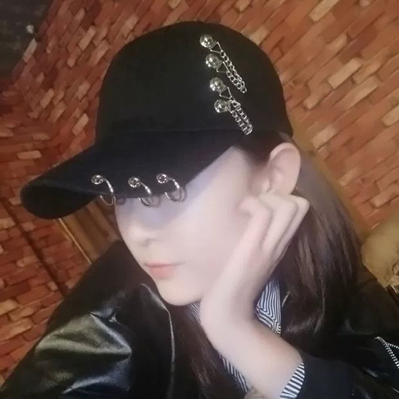 KPOP Cap with Rings - SD-style-shop