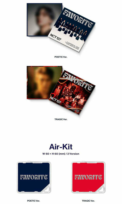 NCT 127 FAVORITE 3rd Repackage Kihno Album - SD-style-shop