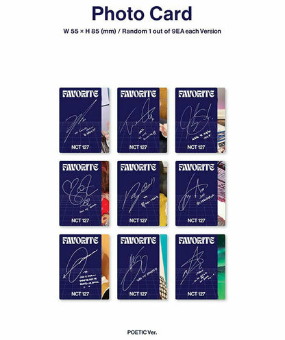 NCT 127 FAVORITE 3rd Repackage Kihno Album - SD-style-shop