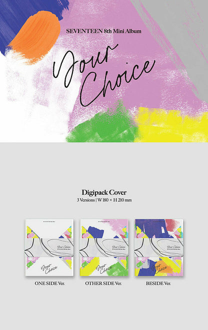 SEVENTEEN YOUR CHOICE 8th Mini Album - SD-style-shop