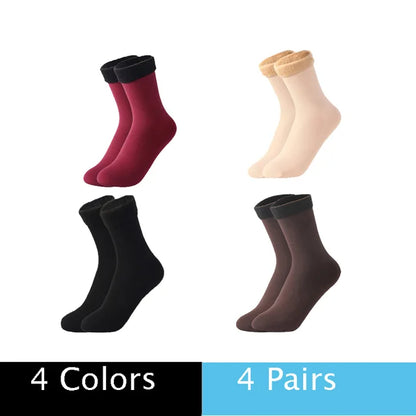 Winter Warm Socks Thick Lined Thermal Socks