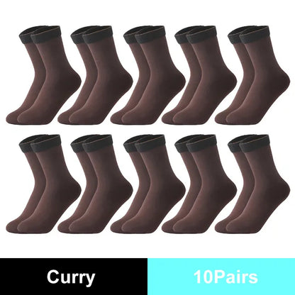 Winter Warm Socks Thick Lined Thermal Socks