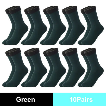 Winter Warm Socks Thick Lined Thermal Socks
