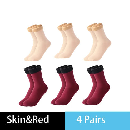 Winter Warm Socks Thick Lined Thermal Socks