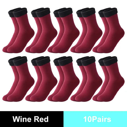 Winter Warm Socks Thick Lined Thermal Socks