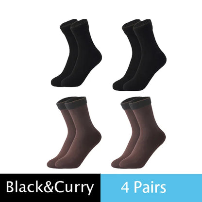 Winter Warm Socks Thick Lined Thermal Socks