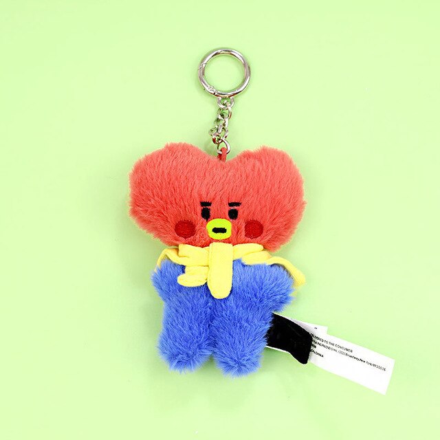 Super Soft BT21 Plush Keychain - SD-style-shop