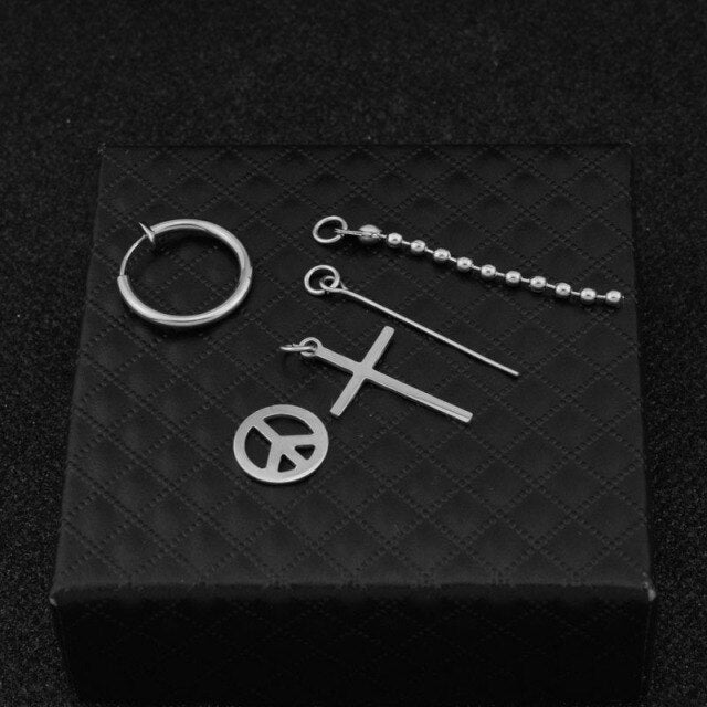 BTS JIMIN's Earrings Stainless Steel - SD-style-shop